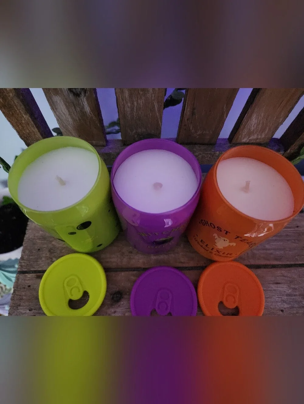 DW Home Viral Soda Pop Halloween Candles - Set of (3) Mini Version